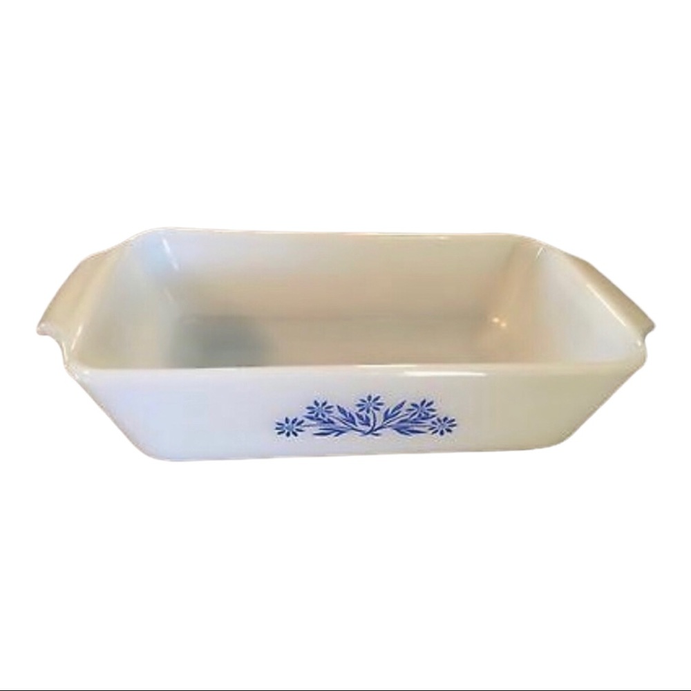 Fire King Anchor Hocking Milk Glass 1 Qt Loaf Pan Baking Dish Collector Vintage